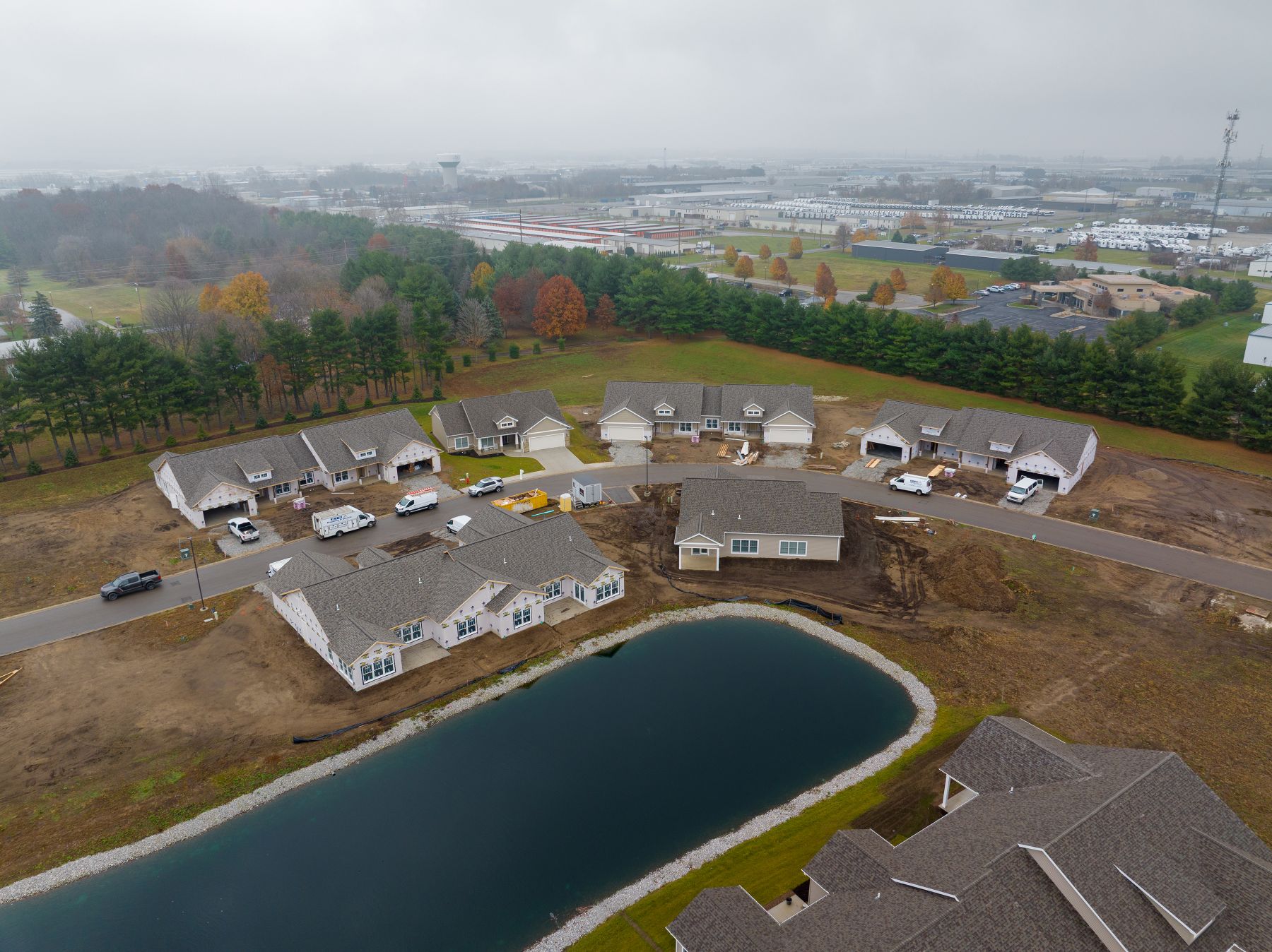 Greencroft, Whispering Pines construction details in Goshen, IN by R. Yoder Construction